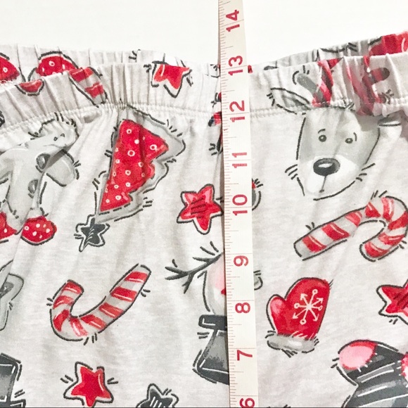 Christmas Patterned XL (16-18) Lightweight Pajama Bottoms - Picture 9 of 10